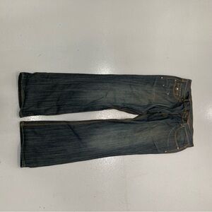 Classic Dark Blue Straight Men's Jeans